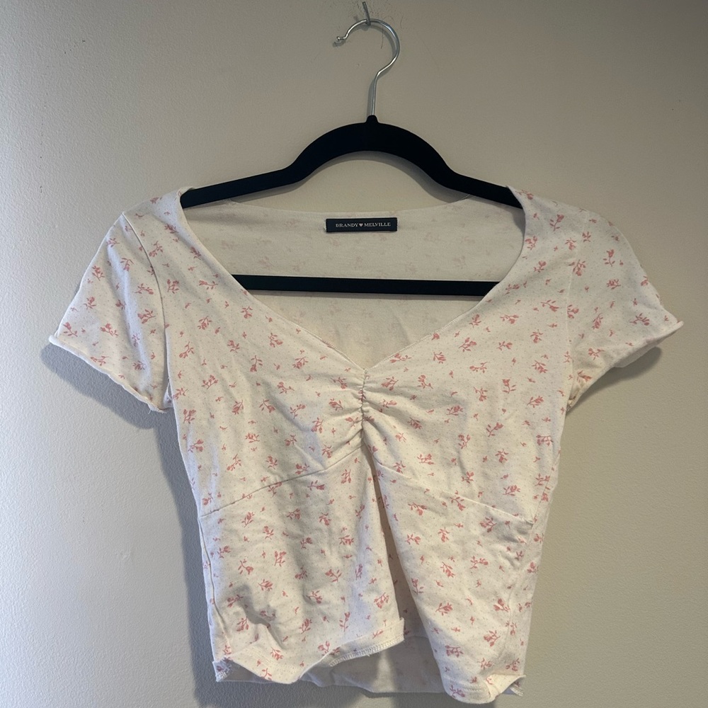 Assortment of 4 floral tops - Victoria secret, Brandy Melville, I am Gia